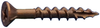 Dagger-Lok 8" x 1-1/2" Phillips Flat Nibs Type 17 Coarse Wood Screws - 5000 Qty
