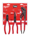 milwaukee pliers kit 3 piece with ergonomic grips