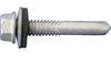 Daggerz 12-24" x 1-1/4" Hex Washer Head Self Drill Screws with Washer - 2000 Qty